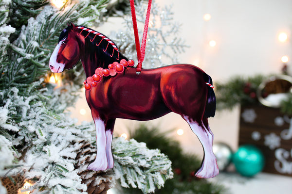 American Girl Christmas purchases Clydesdale Horse