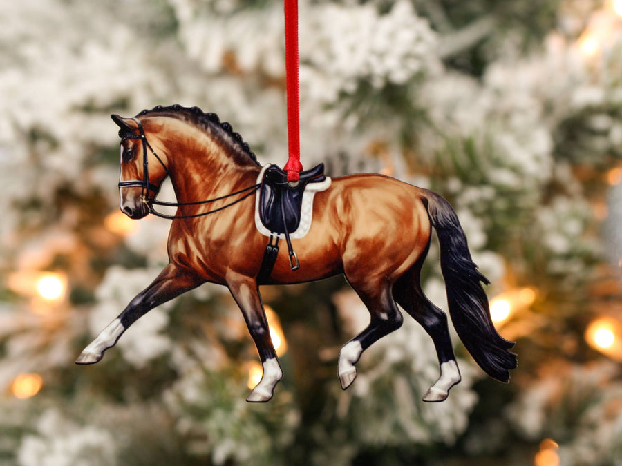 Dressage Horse Wreath, Dressage Horse Decor, Sport Horse Gifts